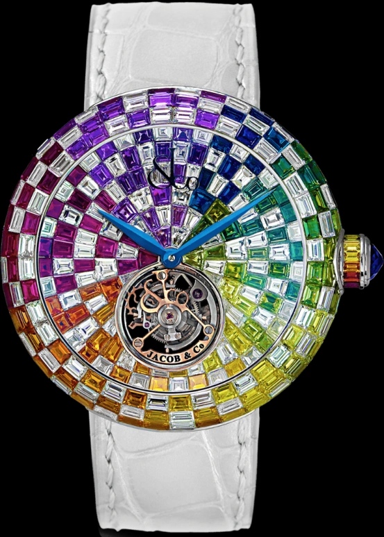 Jacob & Co.,Brilliant 47mm,47mm,Gold,White Gold,Handwound,100hours,In-house Caliber,BT543,BT543.30.HX.HX.B