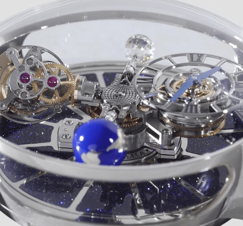 Jacob & Co.,Astronomia 50mm,50mm,Gold,White Gold,Silver,Skeleton,Handwound,60hours,In-house Caliber,AT100,AT100.30.AC.SD.A