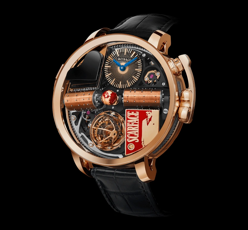 Jacob & Co.,Opera Godfather ,Rose Gold,Sapphire,Gold,Sapphire,Neymar,OP110,OP110.40.AK.AA.A