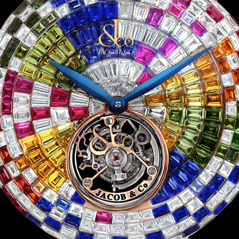 Jacob & Co.,Brilliant ,Handwound,100hours,In-house Caliber,BT543,BT543.40.HX.HX.A