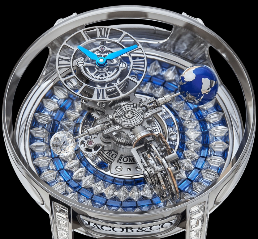 Jacob & Co.,Astronomia ,Gold,White Gold,Handwound,60hours,In-house Caliber,AT800,AT800.30.BD.UI.B