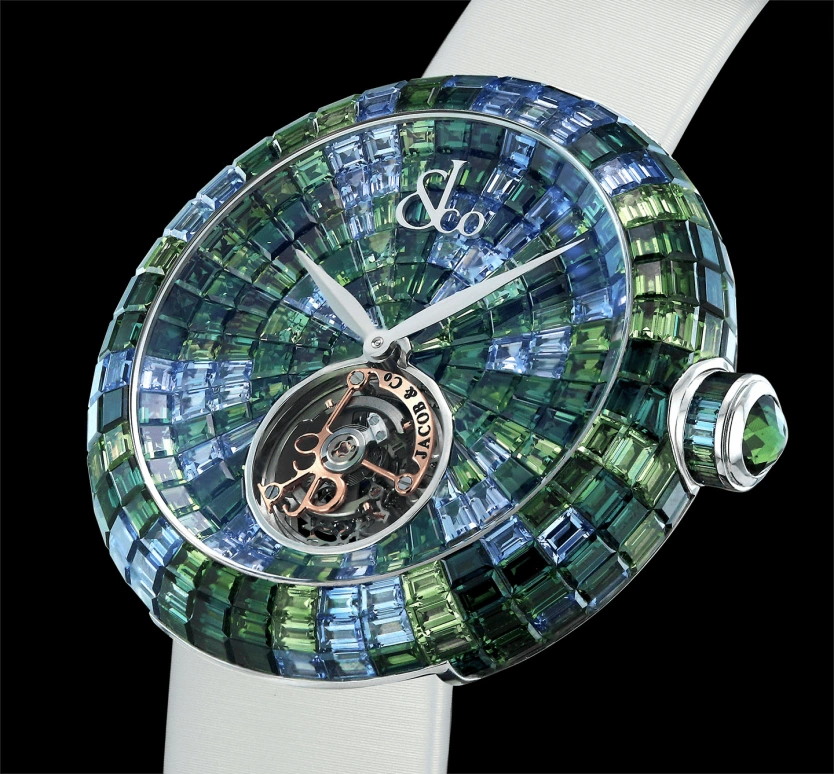 Jacob & Co.,Brilliant ,Gold,White Gold,Handwound,In-house Caliber,BT543,BT543.30.CG.CG.B