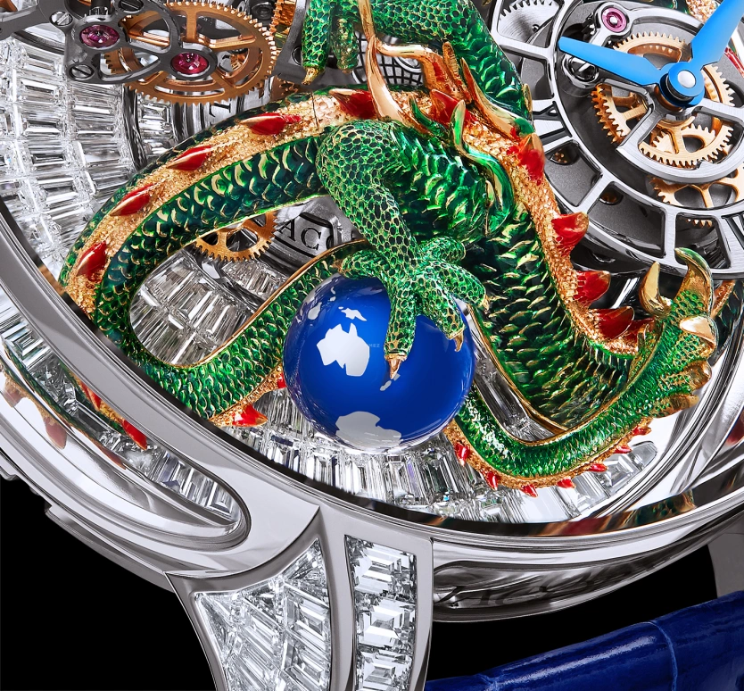 Jacob & Co.,Astronomia 50mm,50mm,Sapphire,Gold,White Gold,Handwound,60hours,In-house Caliber,AT802,AT802.30.DR.UA.ABALA