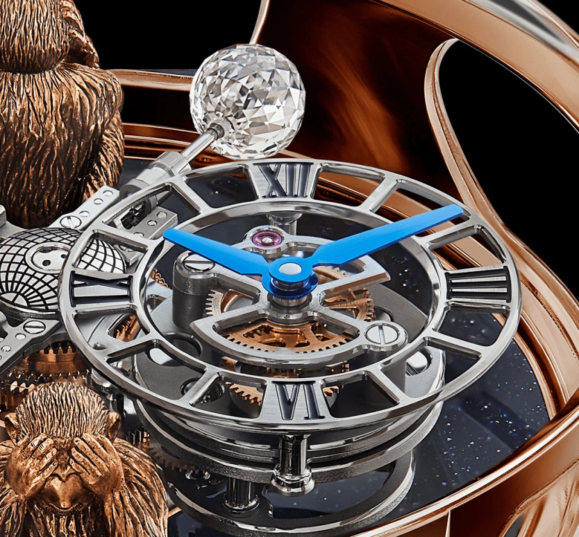 Jacob & Co.,Astronomia ,Rose Gold,Gold,Handwound,60hours,In-house Caliber,AT102,AT102.40.AB.UA.ABALA