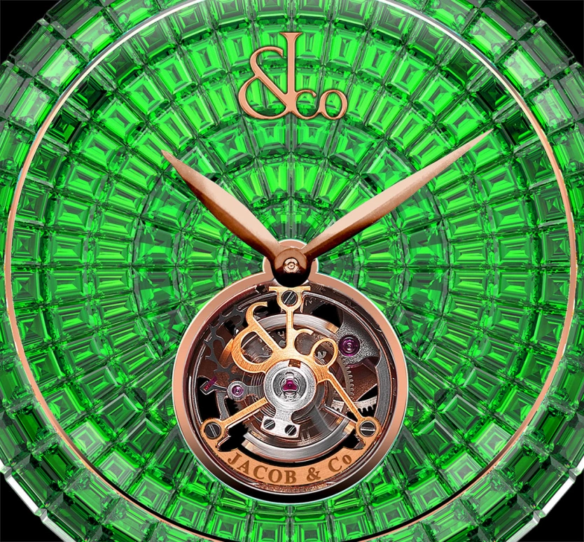 Jacob & Co.,Brilliant ,Yellow Gold,Gold,Handwound,100hours,In-house Caliber,BT543,BT543.40.BZ.BZ.B