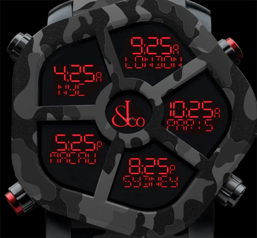 Jacob & Co.,Ghost ,Carbon,Rubber,Quartz,In-house Caliber,GH100,GH100.11.NS.PC.ANR4D