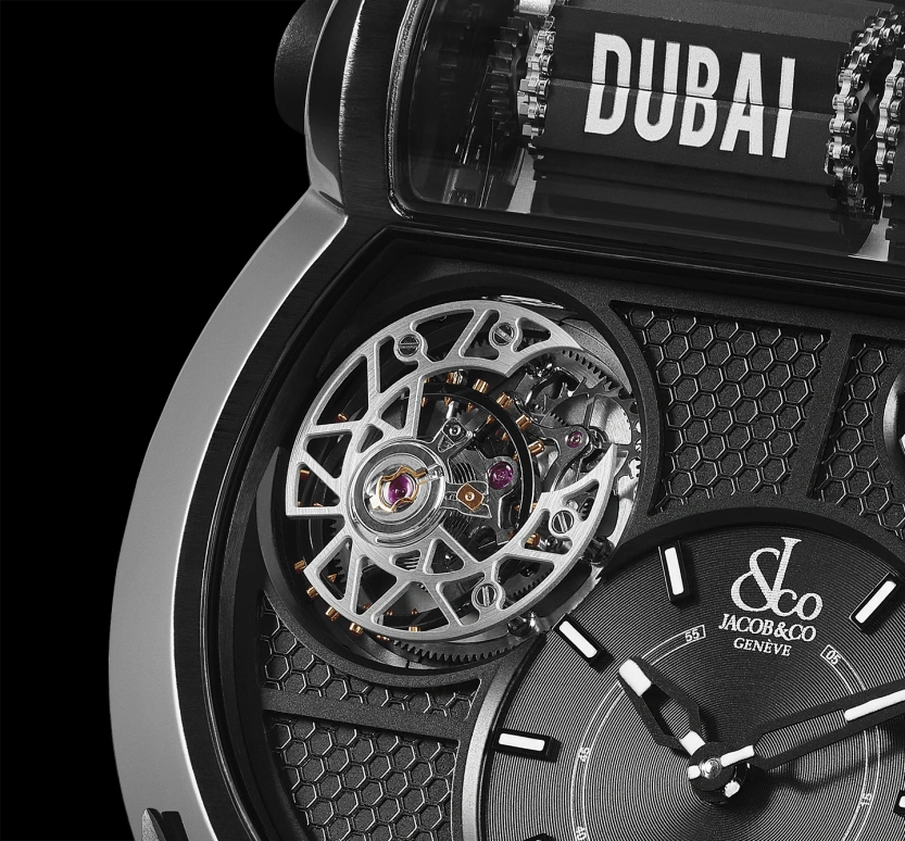 Jacob & Co.,EPIC ,Titanium,48hours,In-house Caliber,Sapphire,ES102,ES102.21.NS.AA.A