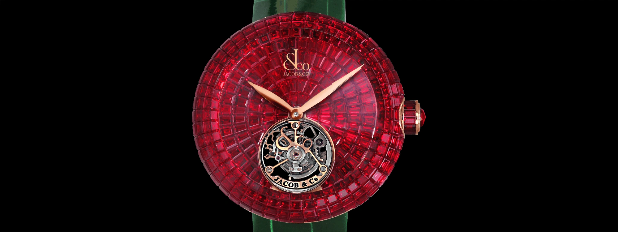 Jacob & Co.,Brilliant ,Rose Gold,Gold,Handwound,100hours,In-house Caliber,BT543,BT543.40.BR.UA.B