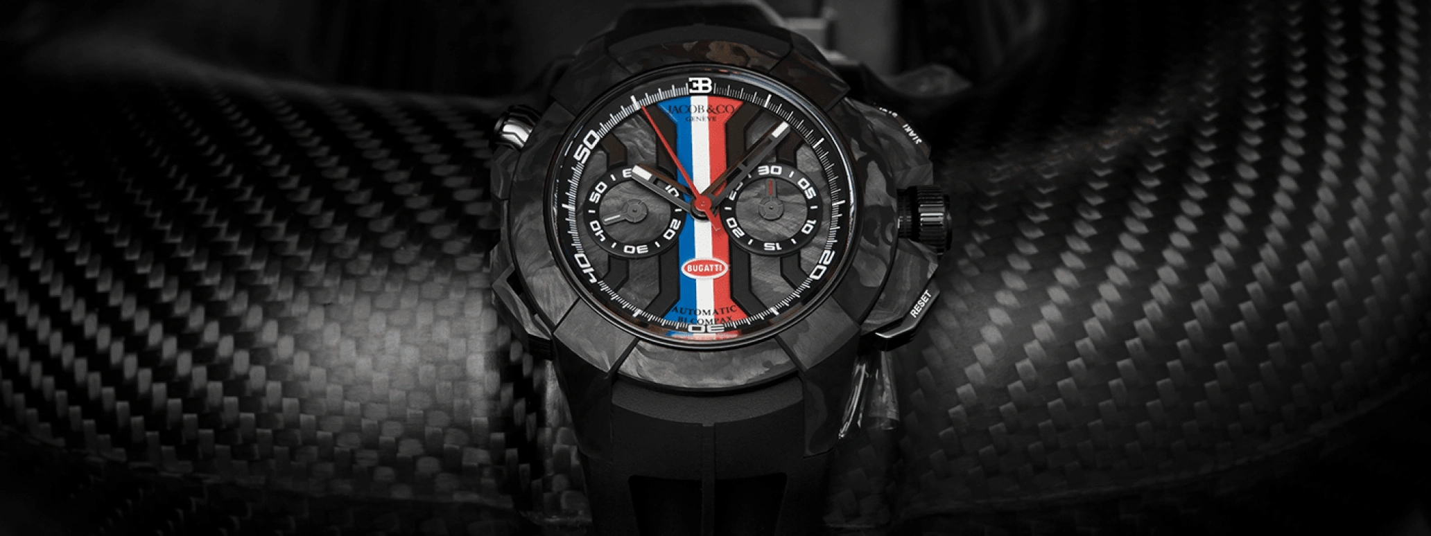 Jacob & Co.,EPIC ,Forged Carbon,Titanium,Carbon,48hours,In-house Caliber,EC333,EC333.29.AA.AA.A
