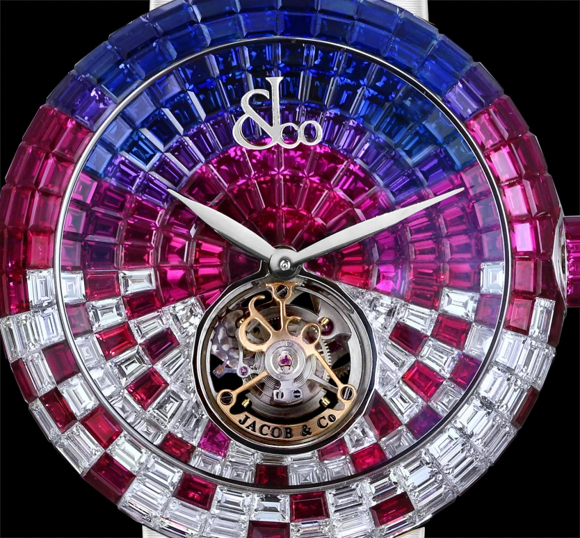 Jacob & Co.,Brilliant ,Gold,White Gold,Handwound,In-house Caliber,BT543,BT543.30.SX.UC.B