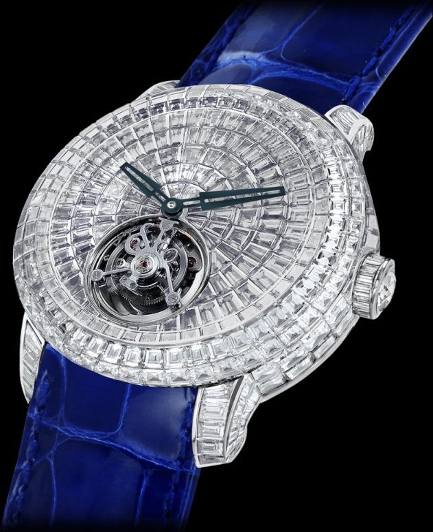 Jacob & Co.,Caviar Tourbillon ,Handwound,100hours,In-house Caliber,CV201,CV201.30.BD.BD.A