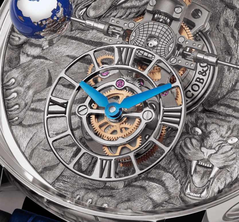 Jacob & Co.,Astronomia ,Gold,White Gold,Handwound,60hours,In-house Caliber,AT100,AT100.30.AA.UA.B
