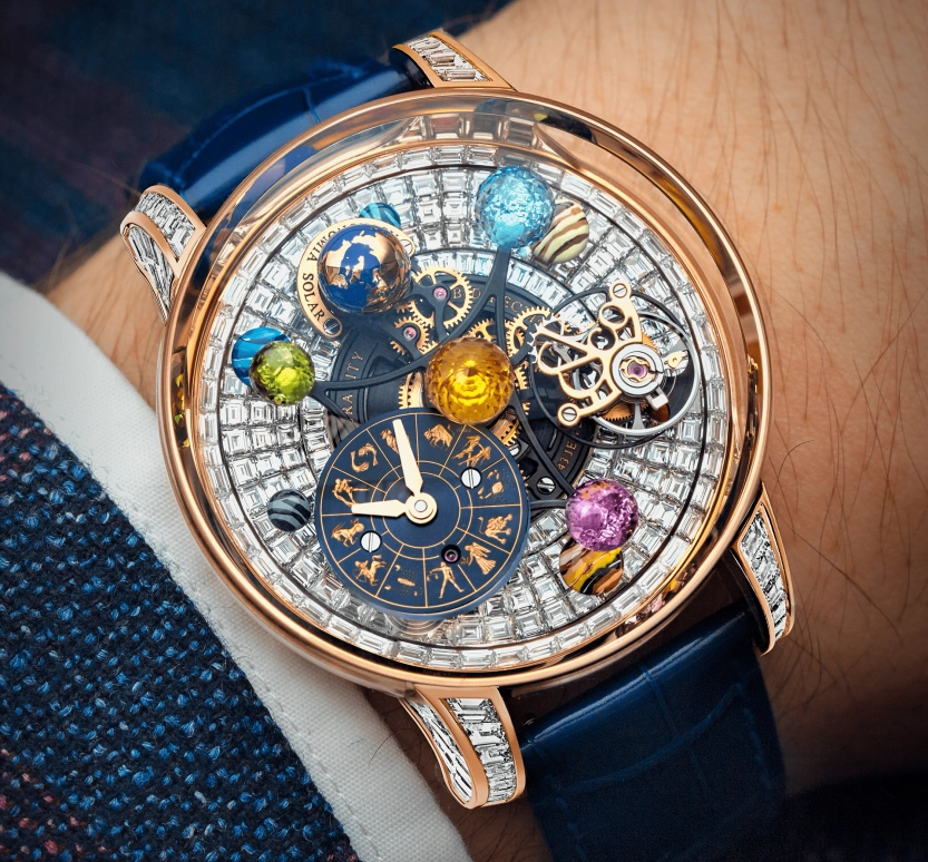 Jacob & Co.,Astronomia ,Rose Gold,Sapphire,Gold,Handwound,48hours,In-house Caliber,AS910,AS910.40.BD.BD.A