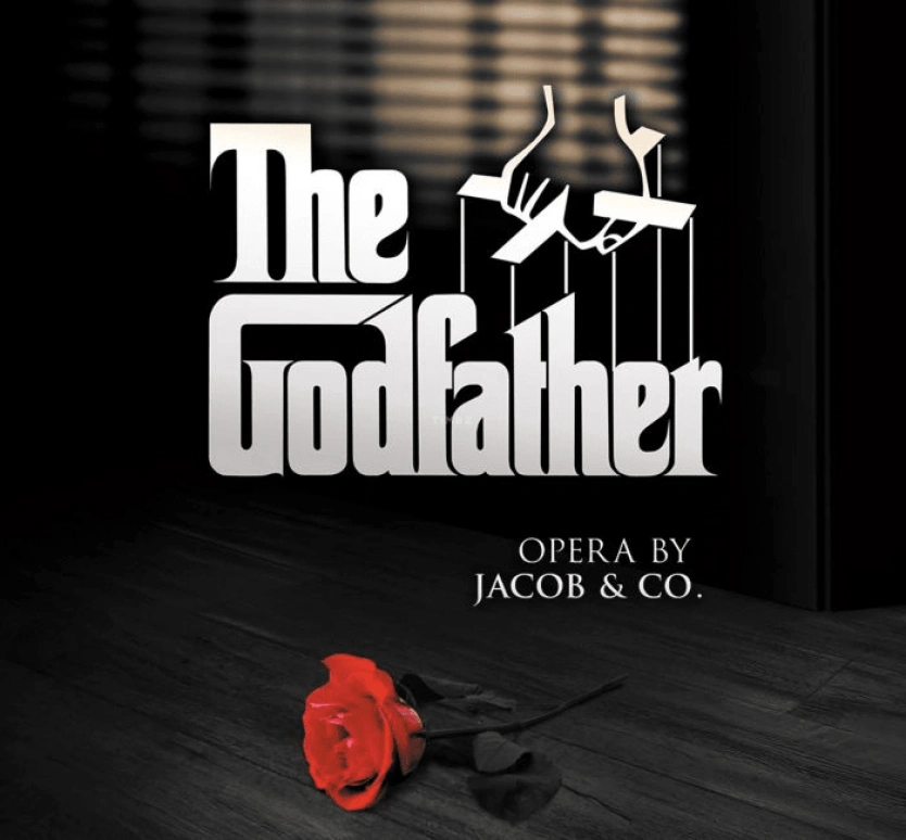 Jacob & Co.,Opera Godfather 49mm,49mm,Rose Gold,Sapphire,Gold,Crystal,Handwound,44hours,In-house Caliber,Godfather,OP500,OP500.40.AA.AA.ABALA