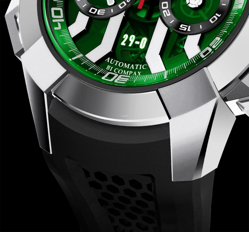 Jacob & Co.,EPIC ,Titanium,48hours,In-house Caliber,Sapphire,EC323,EC323.20.AB.AB.A