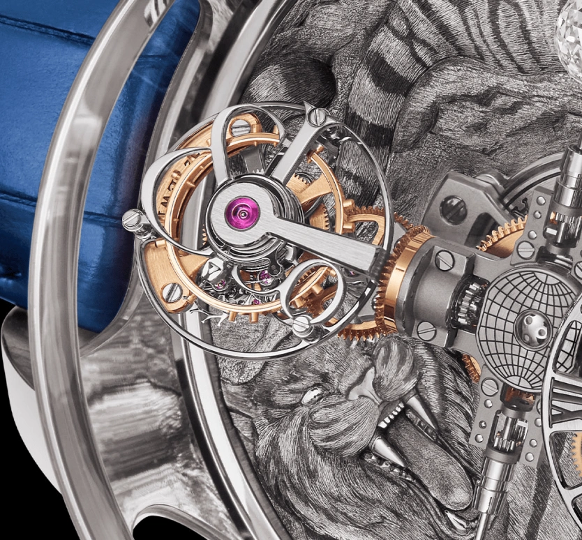 Jacob & Co.,Astronomia ,Gold,White Gold,Handwound,60hours,In-house Caliber,AT100,AT100.30.AA.UA.B