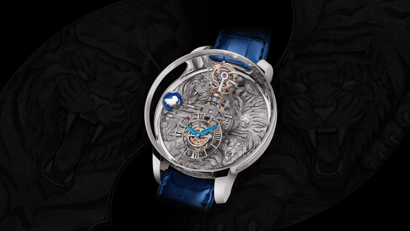 Jacob & Co.,Astronomia ,Gold,White Gold,Handwound,60hours,In-house Caliber,AT100,AT100.30.AA.UA.B