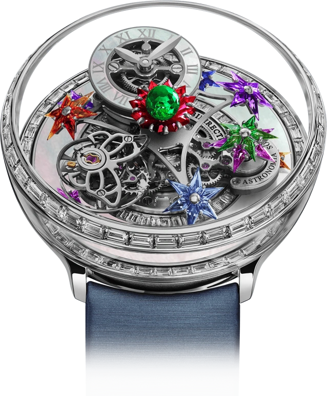 Jacob & Co.,Fleurs de Jardin ,Gold,White Gold,Sapphire,AF321,AF321.30.BC.AA.A