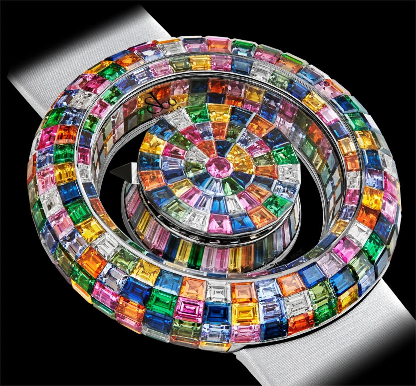 Jacob & Co.,Brilliant 44mm,44mm,Gold,White Gold,Quartz,Sapphire,White Gold,Gold,Sapphire,BM555,BM555.30.AB.UA.C