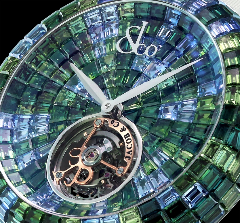 Jacob & Co.,Brilliant ,Gold,White Gold,Handwound,In-house Caliber,BT543,BT543.30.CG.CG.B