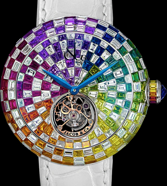Jacob & Co.,Brilliant 47mm,47mm,Gold,White Gold,Handwound,100hours,In-house Caliber,BT543,BT543.30.HX.HX.B