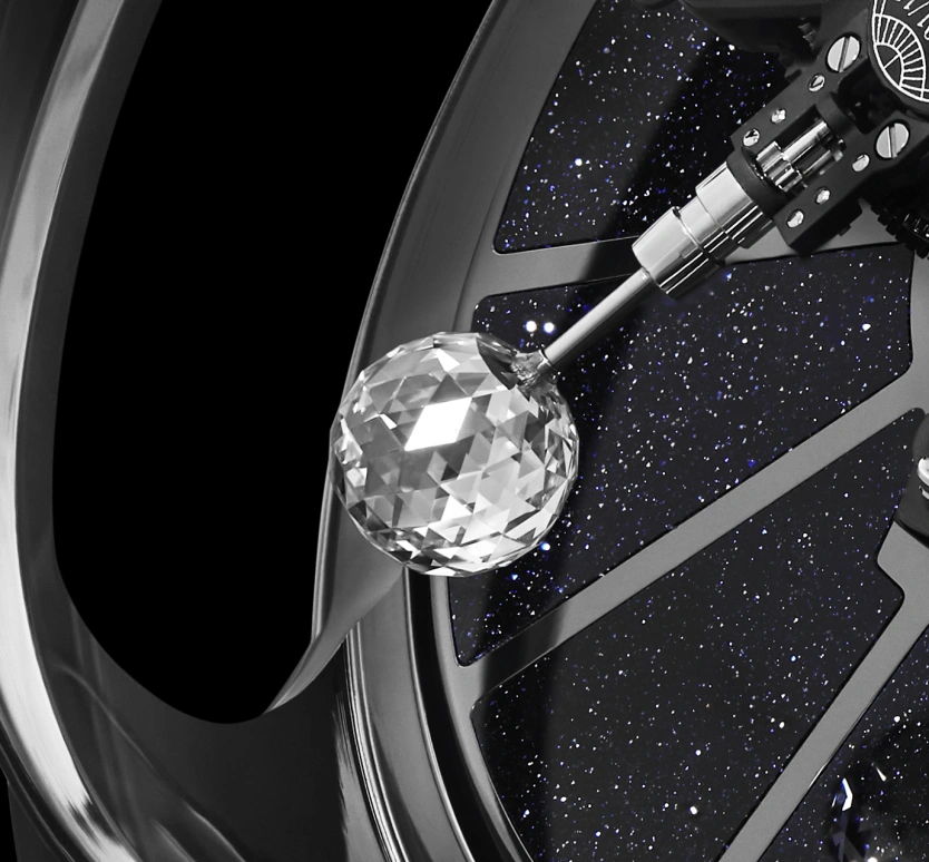 Jacob & Co.,Astronomia ,Ceramic,Handwound,60hours,In-house Caliber,AT100,AT100.95.KK.SD.B