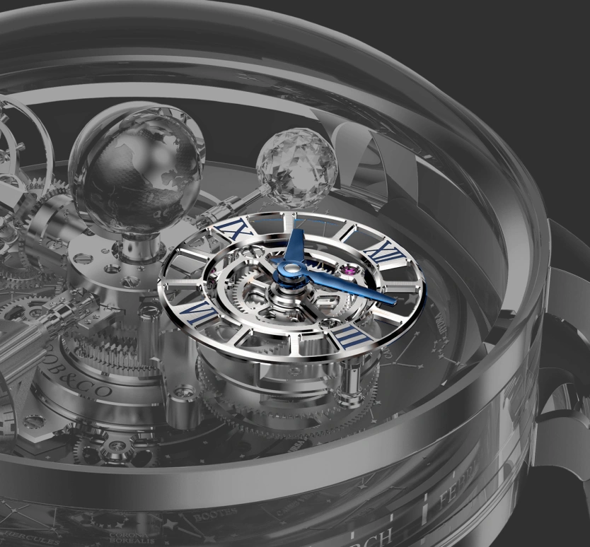 Jacob & Co.,Astronomia 47mm,47mm,Platinum,Handwound,60hours,In-house Caliber,AT110,AT110.60.AA.WD.A