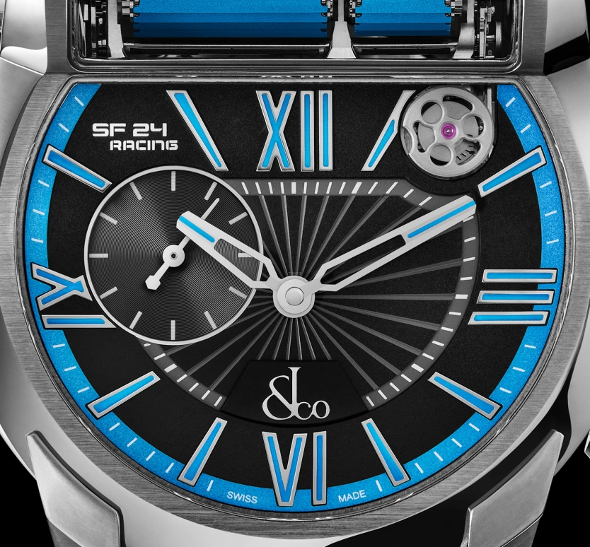 Jacob & Co.,EPIC 45mm,45mm,Titanium,48hours,In-house Caliber,Sapphire,ES101,ES101.20.NS.YB.A
