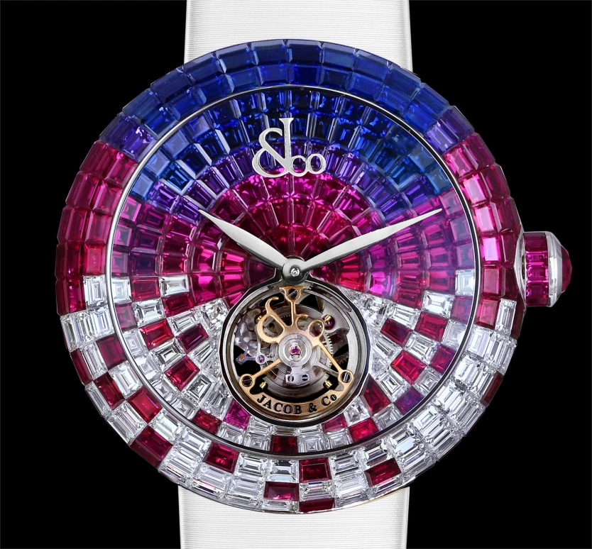 Jacob & Co.,Brilliant ,Gold,White Gold,Handwound,In-house Caliber,BT543,BT543.30.SX.UC.B