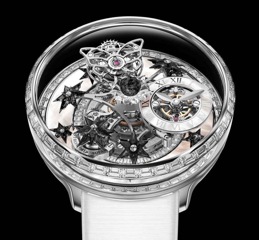 Jacob & Co.,Fleurs de Jardin ,Gold,White Gold,Sapphire,AF321,AF321.30.BC.UA.A