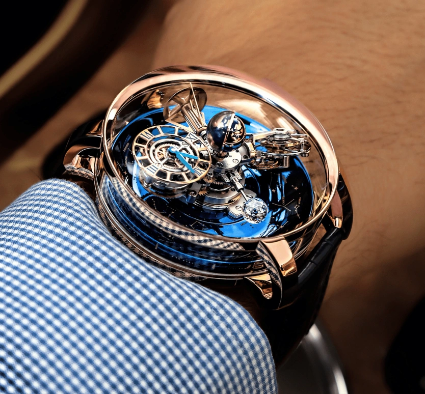 Jacob & Co.,Astronomia 47mm,47mm,Rose Gold,Gold,Handwound,60hours,In-house Caliber,AT110,AT110.40.AA.WD.A