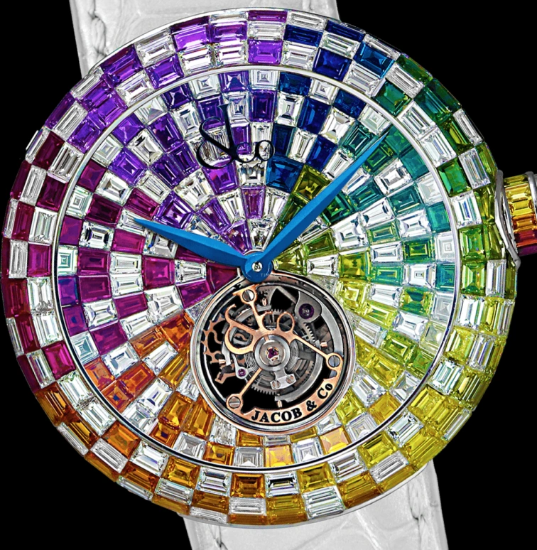 Jacob & Co.,Brilliant 47mm,47mm,Gold,White Gold,Handwound,100hours,In-house Caliber,BT543,BT543.30.HX.HX.B