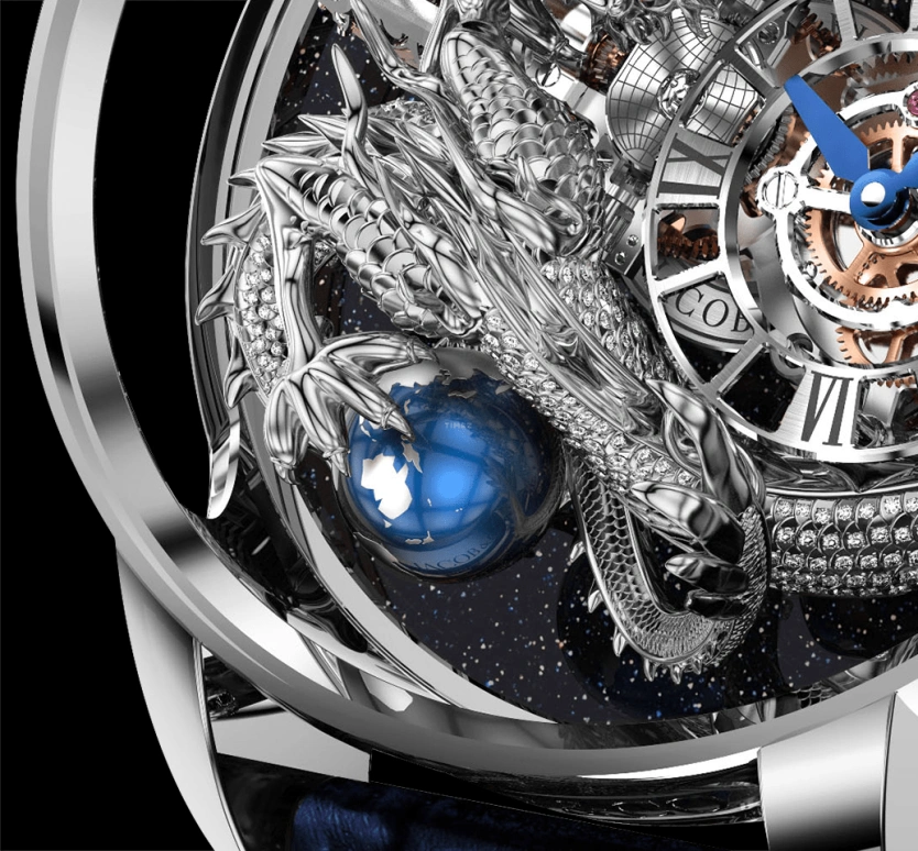 Jacob & Co.,Astronomia ,Sapphire,Gold,White Gold,Handwound,60hours,In-house Caliber,AT102,AT102.30.DR.UA.A