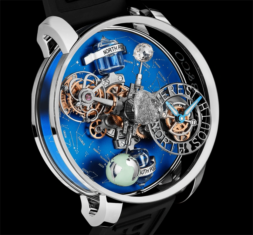 Jacob & Co.,Astronomia 47mm,47mm,Gold,White Gold,Handwound,60hours,In-house Caliber,AT112,AT112.30.AA.AA.A