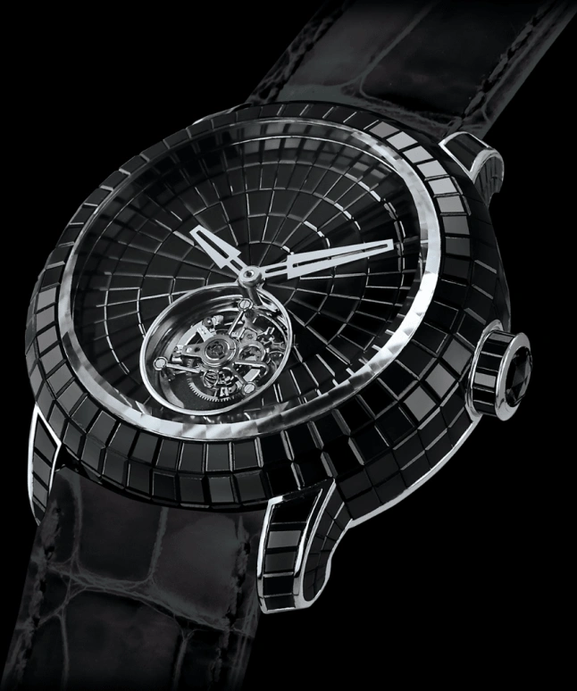 Jacob & Co.,Caviar Tourbillon ,Handwound,100hours,In-house Caliber,CV201,CV201.30.BS.BS.B