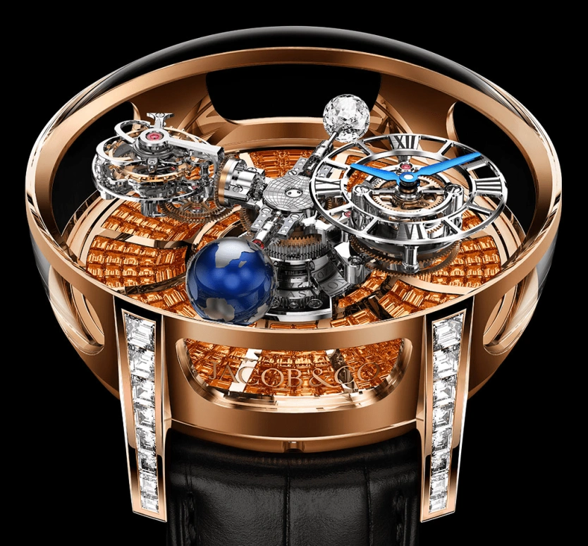 Jacob & Co.,Astronomia ,Handwound,60hours,In-house Caliber,AT800,AT800.40.BO.UA.B