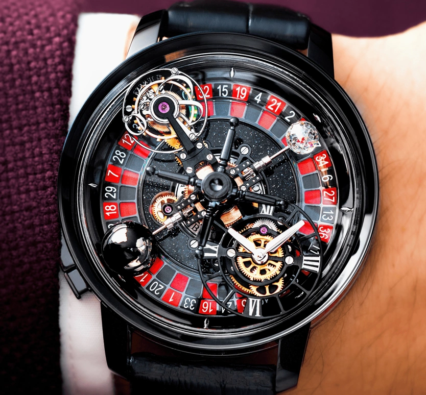 Jacob & Co.,Astronomia 47mm,47mm,Black Gold,Sapphire,Gold,Handwound,60hours,In-house Caliber,AT160,AT160.41.AA.AA.ABALA