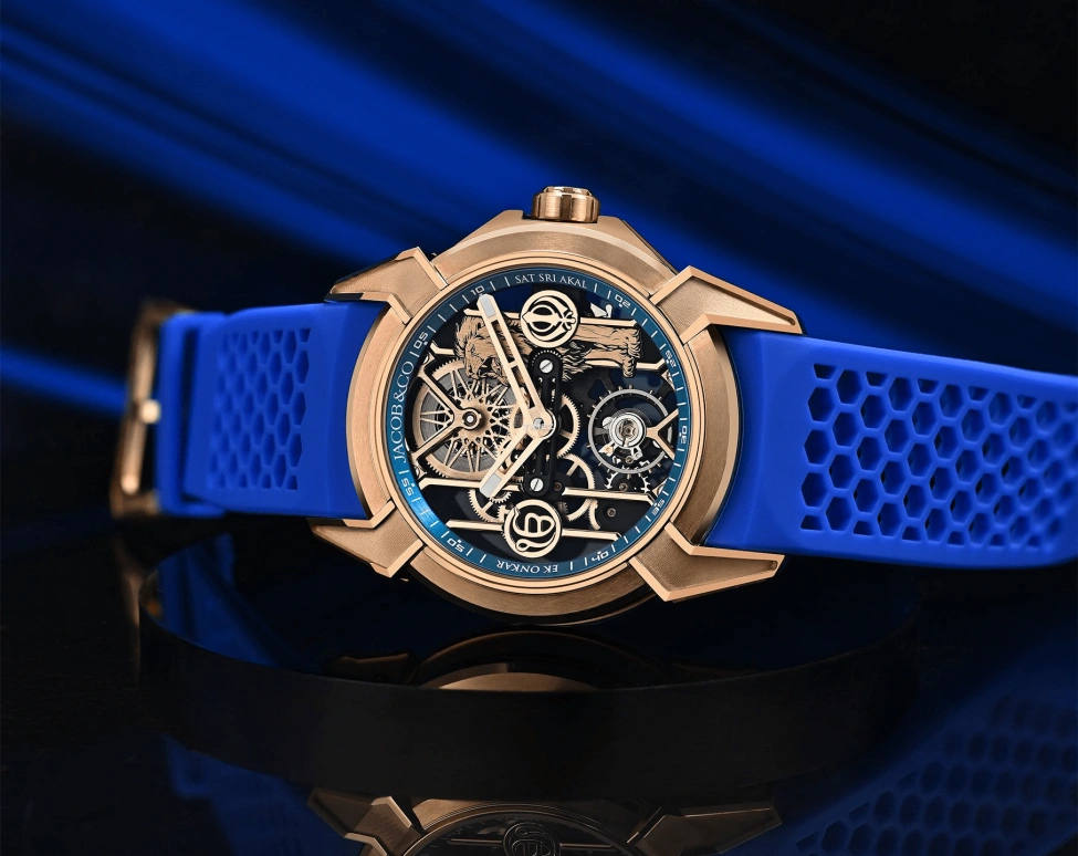 Jacob & Co.,EPIC 44mm,44mm,Rose Gold,Handwound,48hours,In-house Caliber,EX113,EX113.43.AE.AA.ABRUA