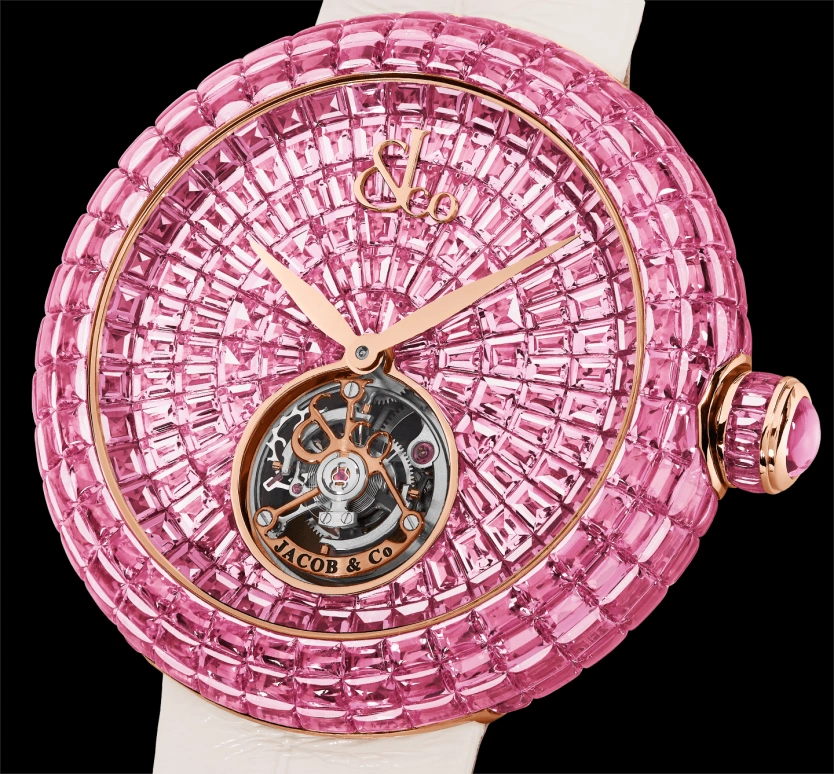 Jacob & Co.,Brilliant ,Rose Gold,Gold,Handwound,In-house Caliber,BT543,BT543.40.BP.BP.B