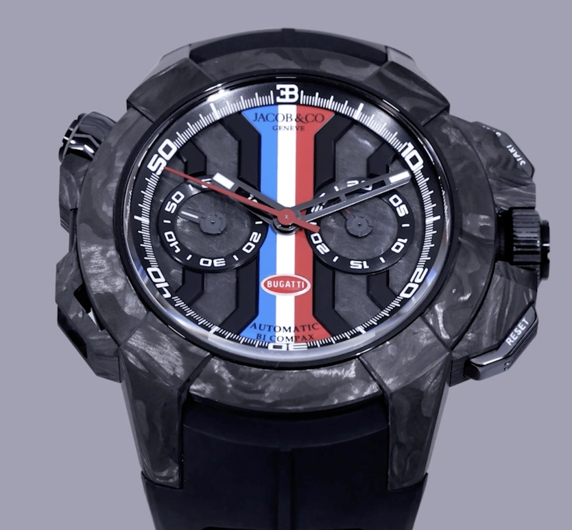 Jacob & Co.,EPIC ,Forged Carbon,Titanium,Carbon,48hours,In-house Caliber,EC333,EC333.29.AA.AA.A