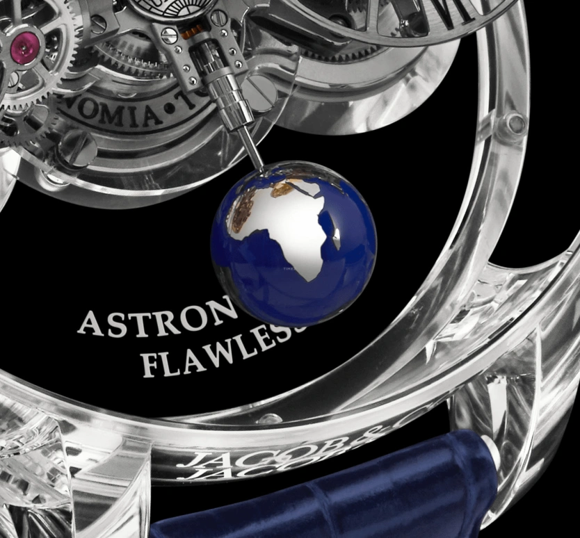 Jacob & Co.,Astronomia ,Sapphire,Crystal,Handwound,60hours,In-house Caliber,AT125,AT125.80.AA.UC.B
