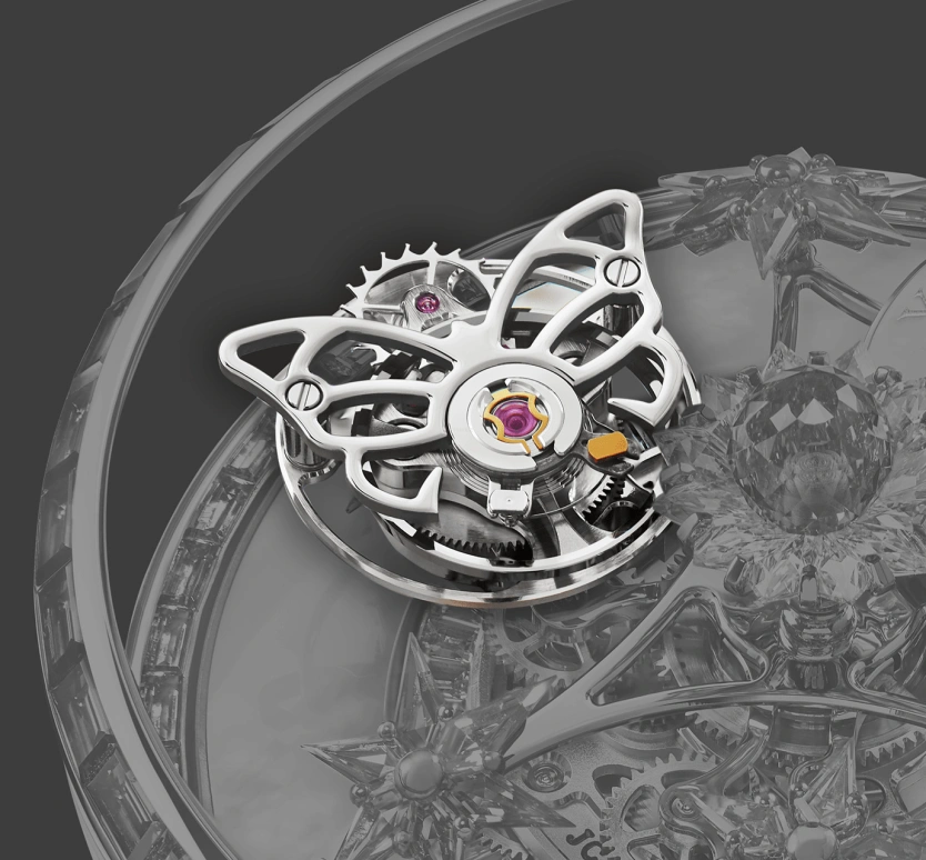 Jacob & Co.,Fleurs de Jardin ,Handwound,48hours,In-house Caliber,AF321,AF321.30.BD.AE.BBSAA