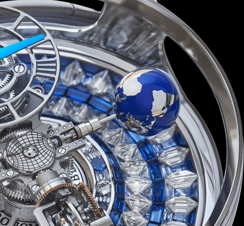 Jacob & Co.,Astronomia ,Gold,White Gold,Handwound,60hours,In-house Caliber,AT800,AT800.30.BD.UI.B