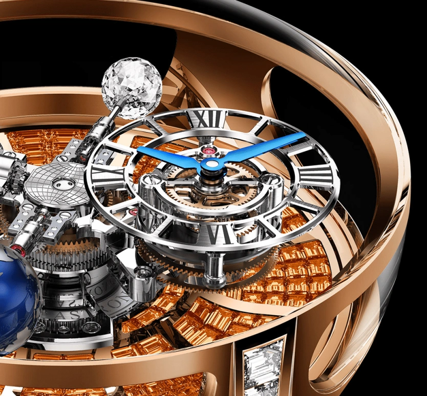Jacob & Co.,Astronomia ,Handwound,60hours,In-house Caliber,AT800,AT800.40.BO.UA.B