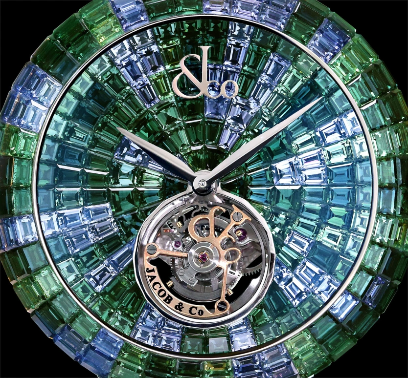 Jacob & Co.,Brilliant ,Gold,White Gold,Handwound,In-house Caliber,BT543,BT543.30.CG.CG.B