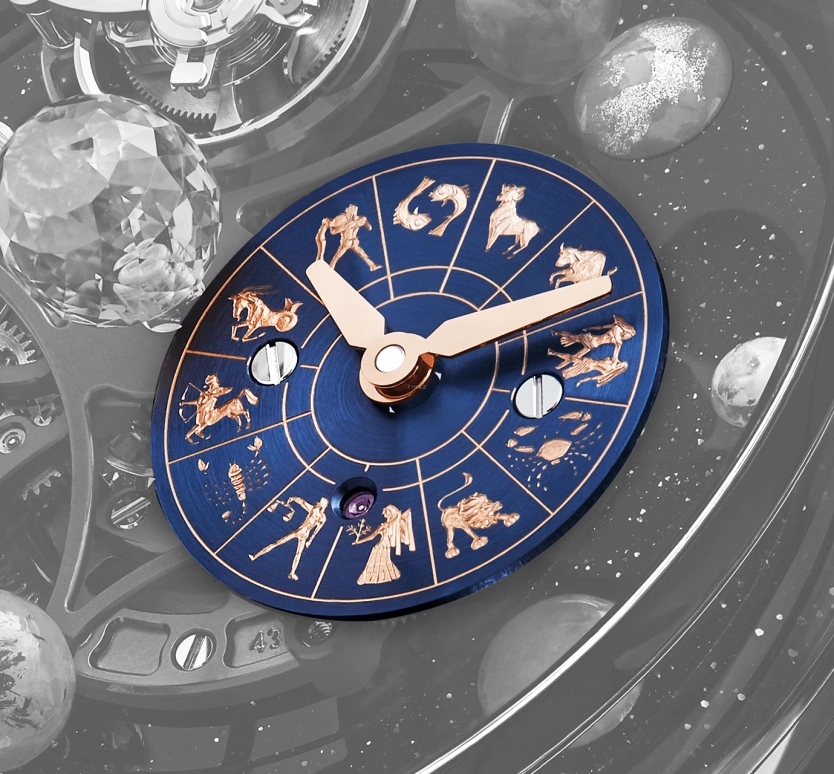 Jacob & Co.,Astronomia 44mm,44mm,Titanium,Sapphire,Handwound,48hours,In-house Caliber,AS310,AS310.21.SP.AA.A