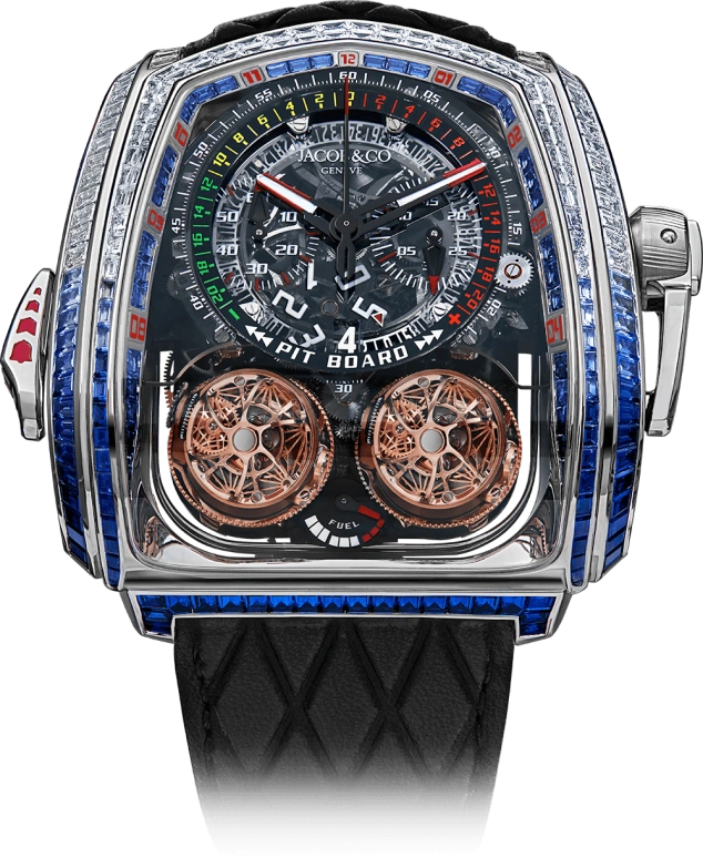 Jacob & Co. Twin Turbo Furious TT800.30.BB.UA.A