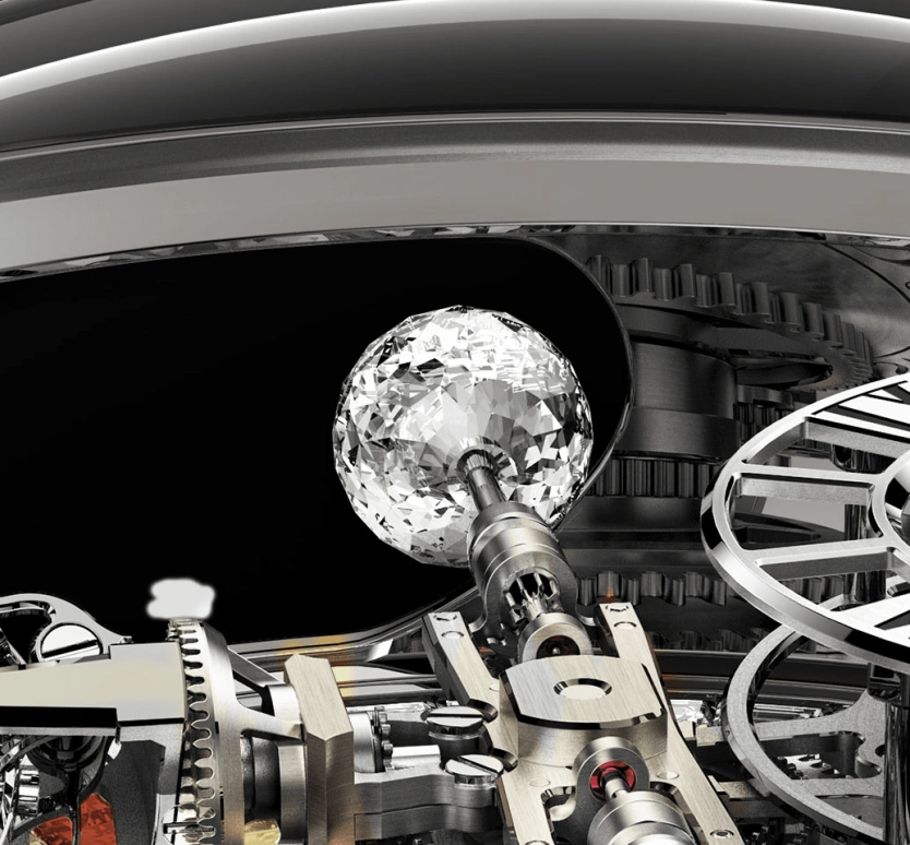 Jacob & Co.,Astronomia ,Gold,White Gold,Handwound,60hours,In-house Caliber,AT800,AT800.30.BD.UB.B