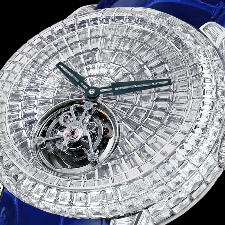 Jacob & Co.,Caviar Tourbillon ,Handwound,100hours,In-house Caliber,CV201,CV201.30.BD.BD.A