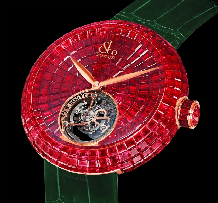 Jacob & Co.,Brilliant ,Rose Gold,Gold,Handwound,100hours,In-house Caliber,BT543,BT543.40.BR.UA.B